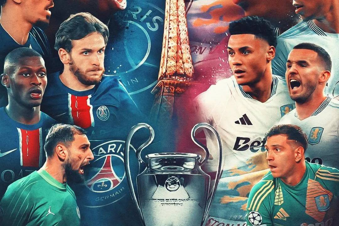 欧冠联赛：巴黎圣日尔曼法甲四连冠，阿斯顿维拉埃梅里战旧主