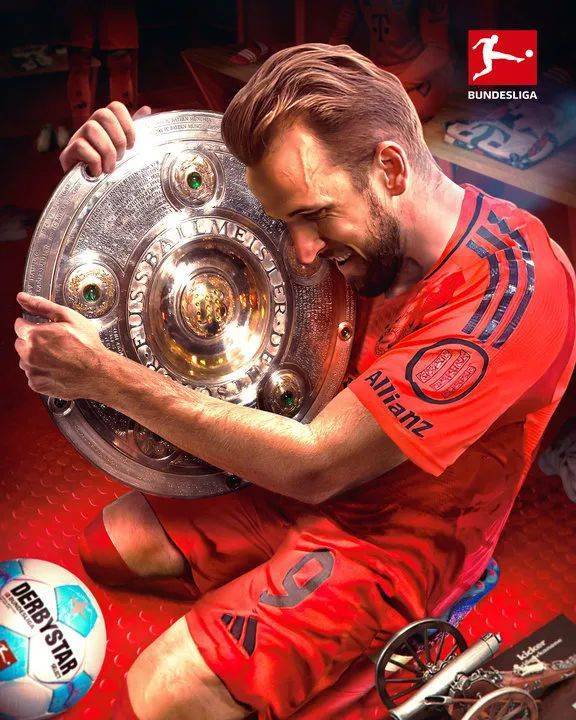 凯恩终于夺冠了！